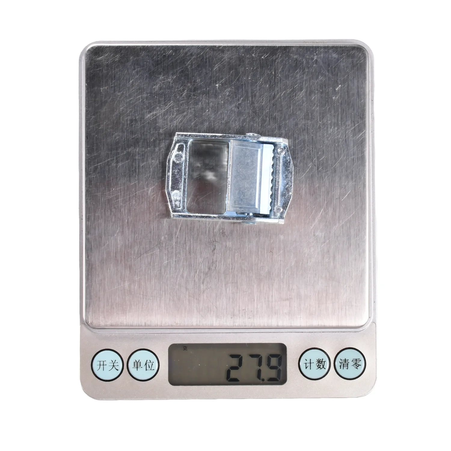XLCB001 1-inch zinc diecast cam buckle, 550 lbs breaking strength