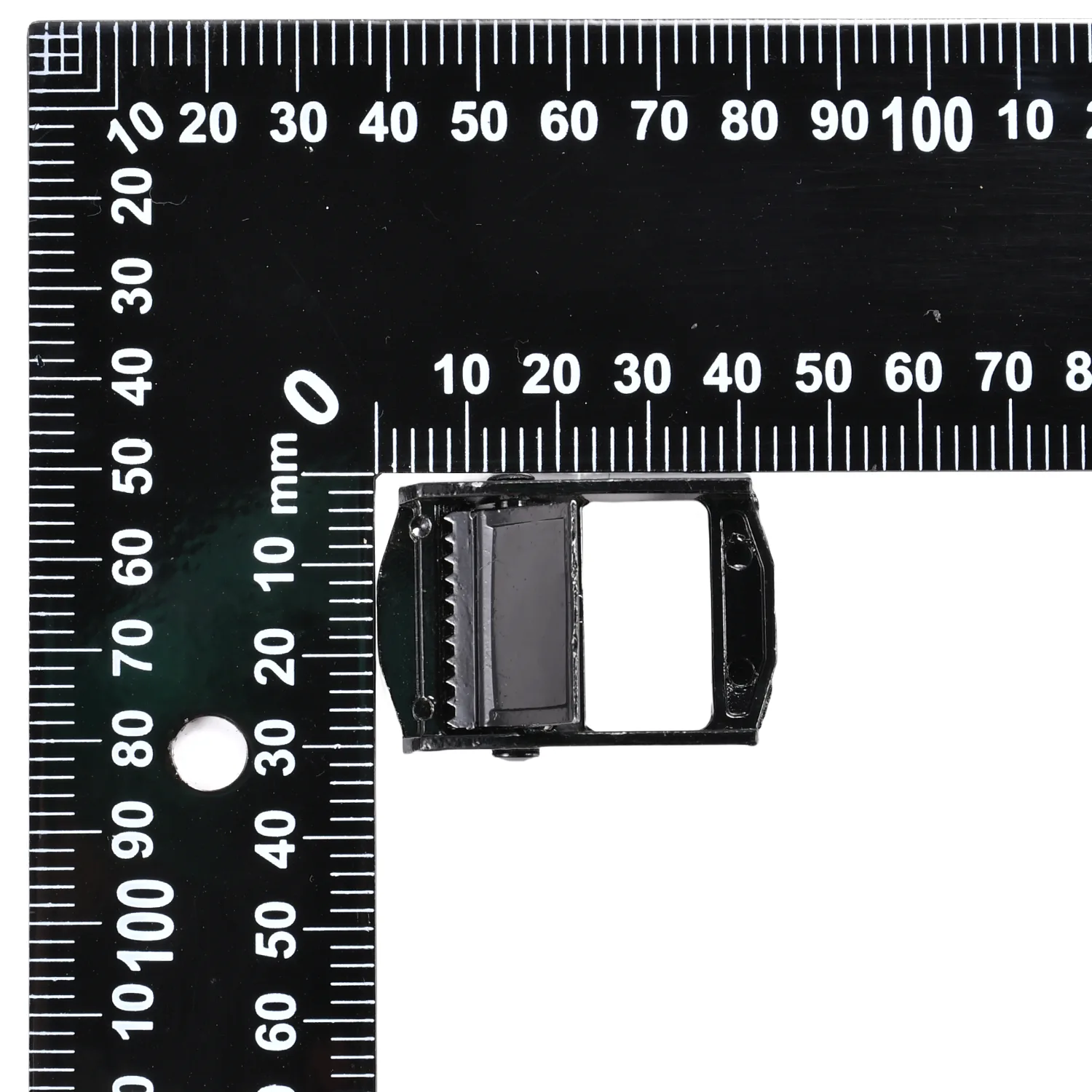 XLCB002 - 1" Black Diecast Zinc Cam Buckle, 550 lbs Break Strength - product image 4