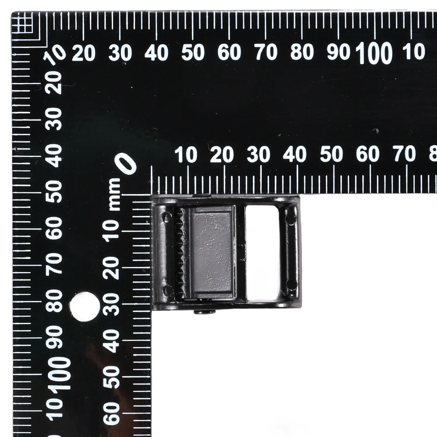 XLCB004 - 1" Black Zinc Diecast Cam Buckle - 770lbs Breaking Strength - product image 4