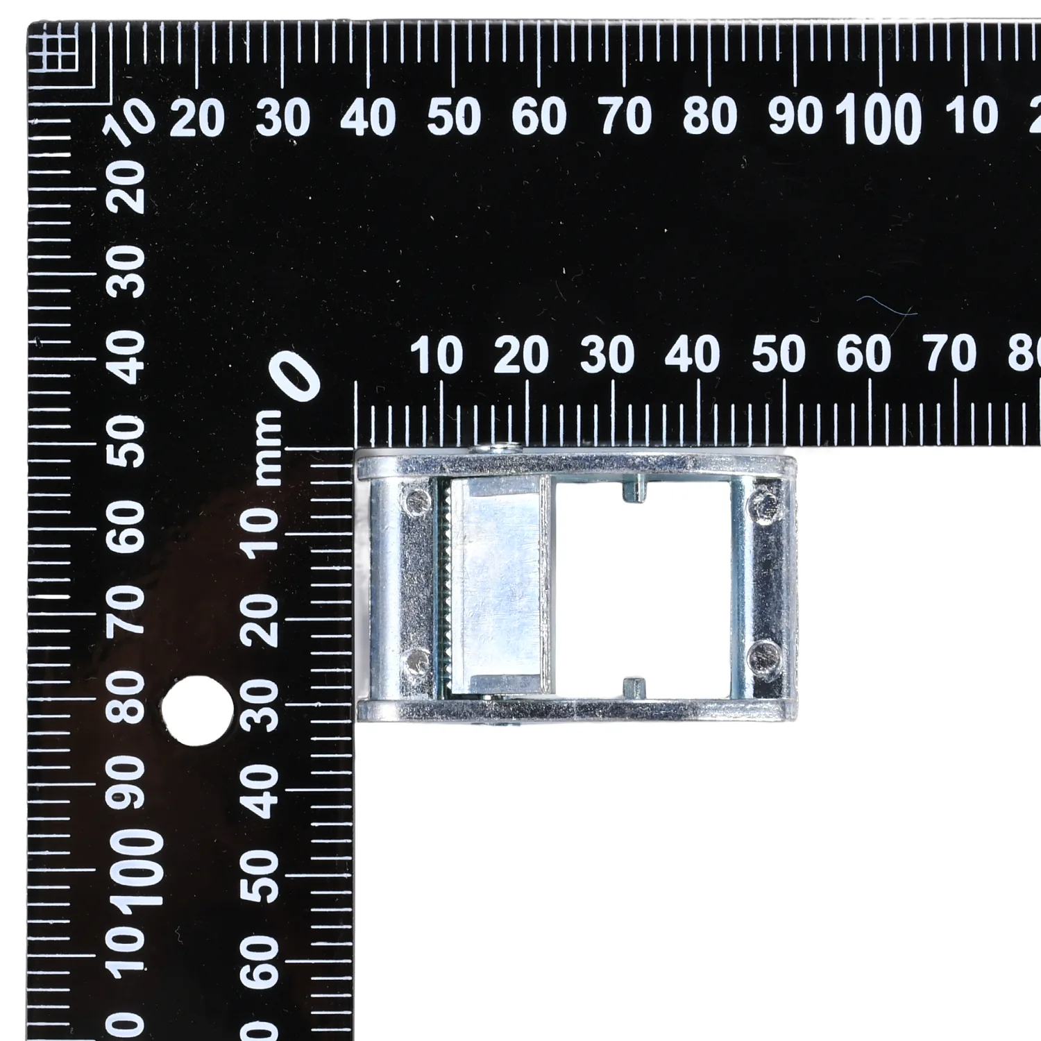 XLCB005 - 1" Zinc Diecast Round Head Cam Buckle - 770lbs Breaking Strength - product image 5