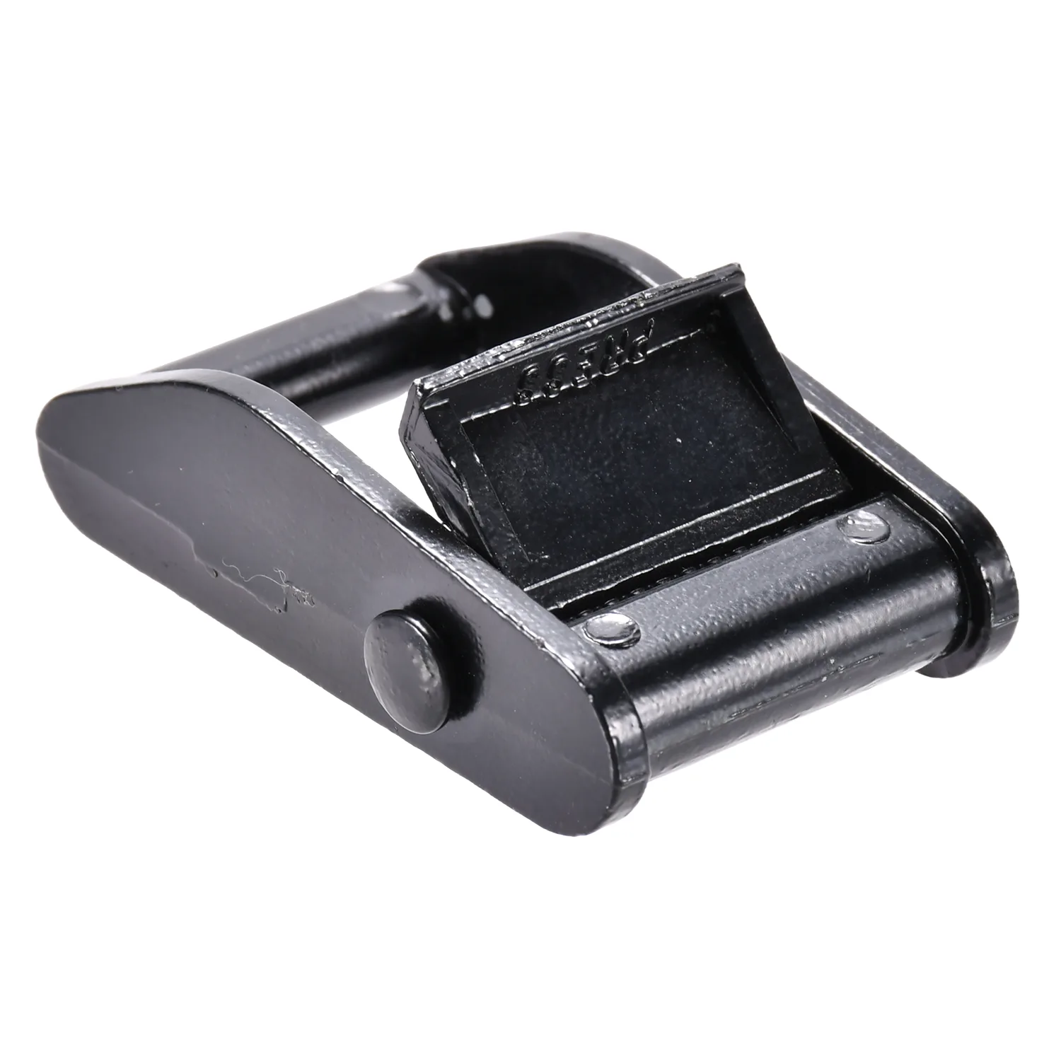 XLCB006 - 1" Black Zinc Diecast Round Head Cam Buckle - 770lbs Breaking Strength - product image 2