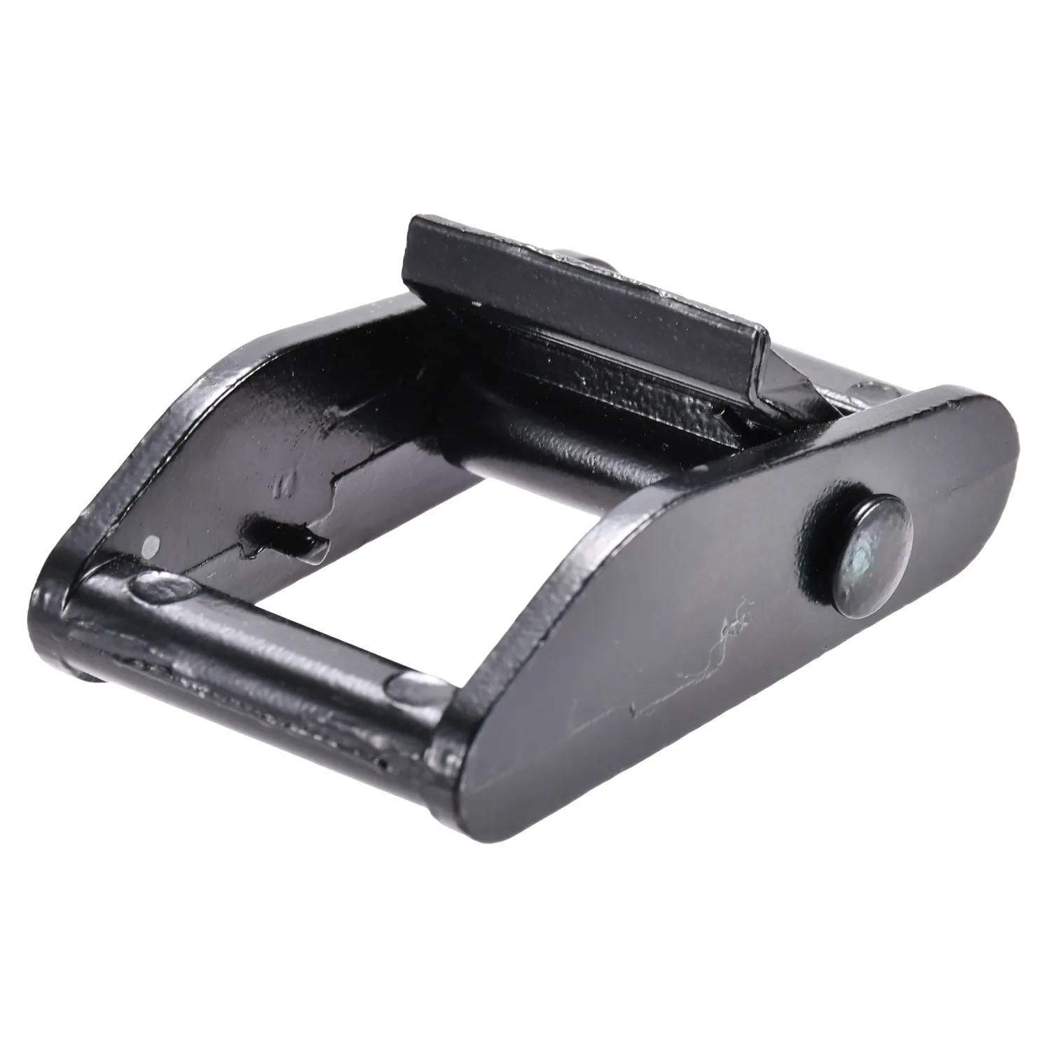 XLCB006 - 1" Black Zinc Diecast Round Head Cam Buckle - 770lbs Breaking Strength - product image 3