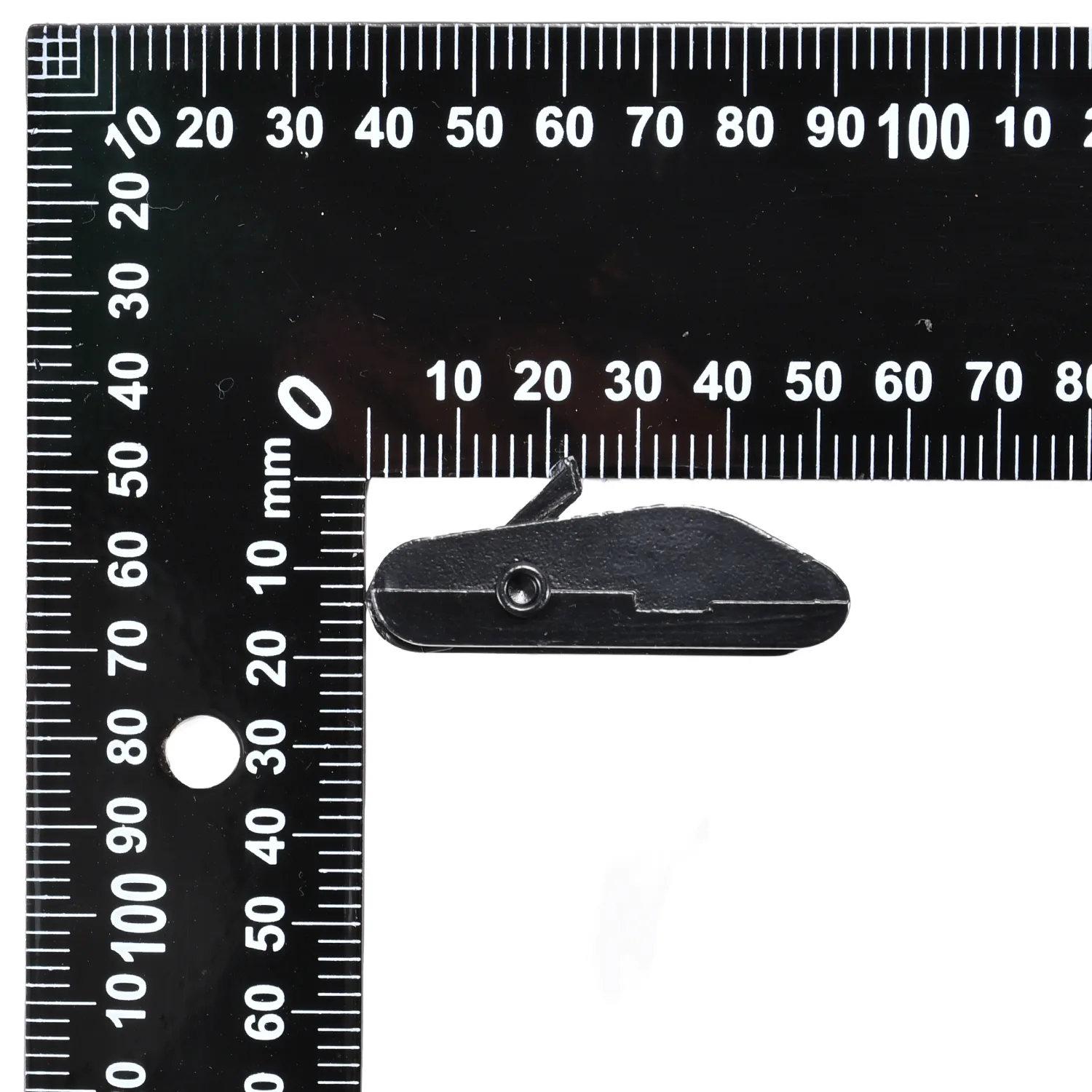XLCB006 - 1" Black Zinc Diecast Round Head Cam Buckle - 770lbs Breaking Strength - product image 4