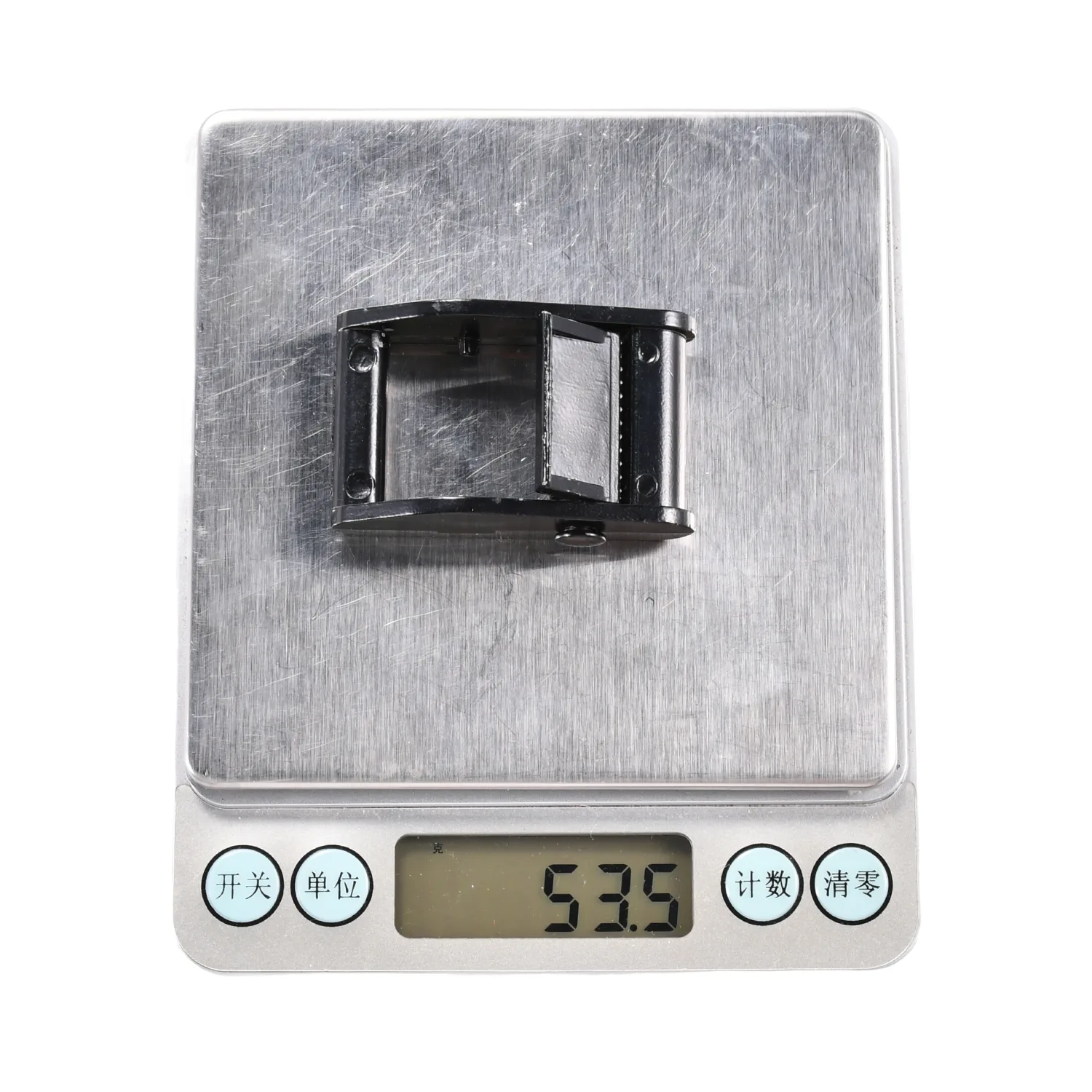 XLCB006 - 1" Black Zinc Diecast Round Head Cam Buckle - 770lbs Breaking Strength - product image 6