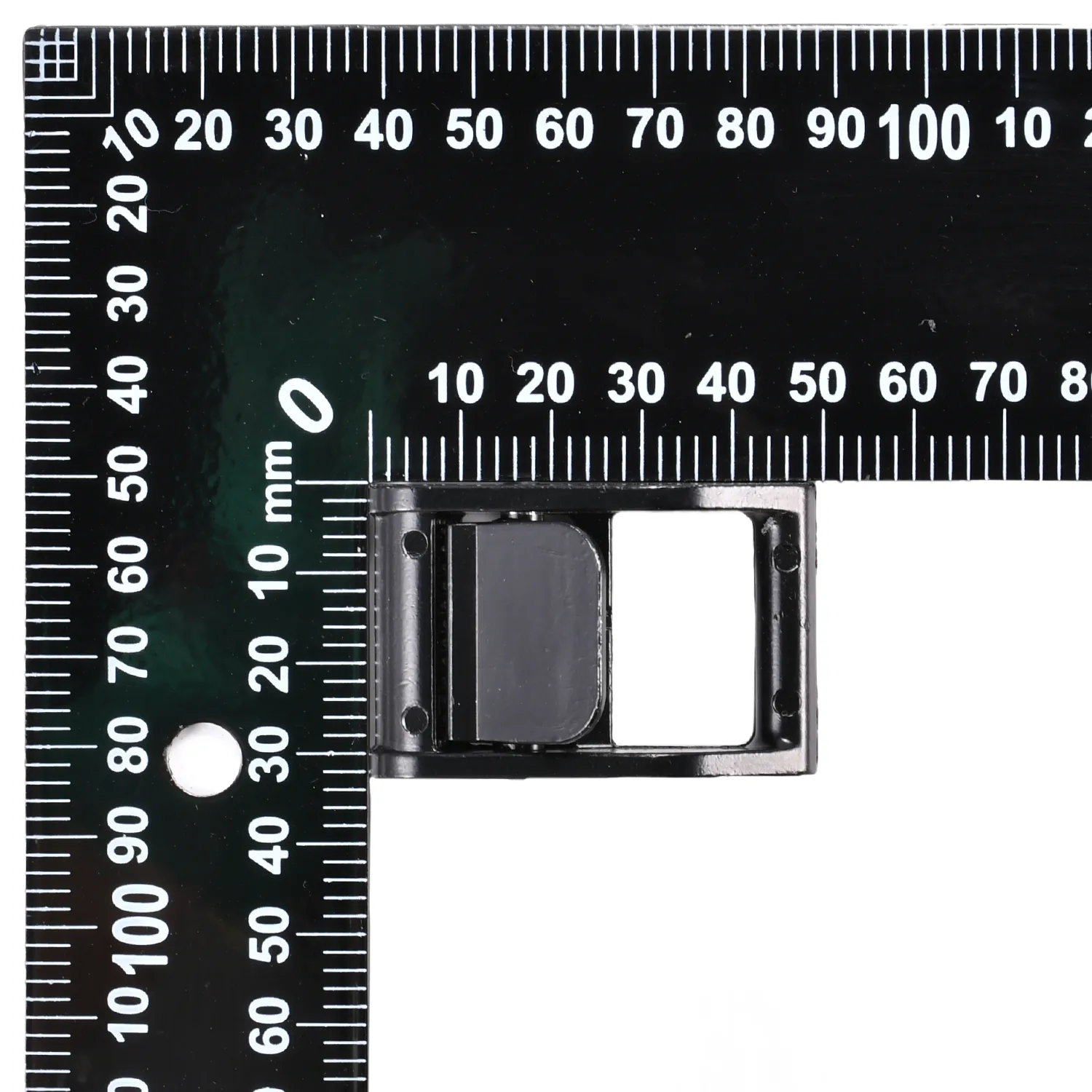 XLCB010 - 1" Black Plated Cinch Style Cam Buckle - 1102 lbs. BS - product image 5