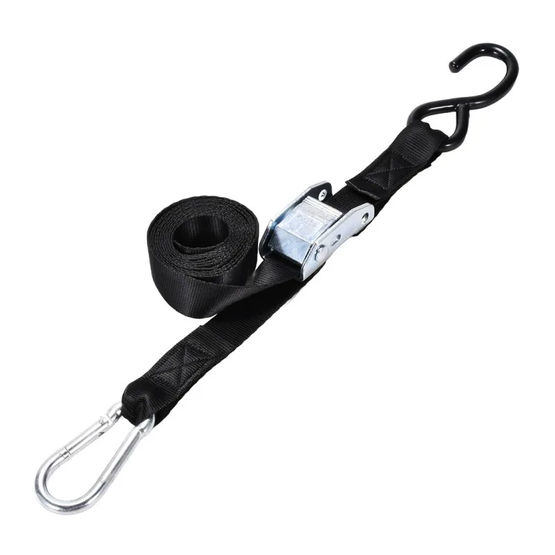 XLCBS002 - 1" Utility Cam Buckle Strap with M8 Carabiner - 1200 lbs BS - product image 1