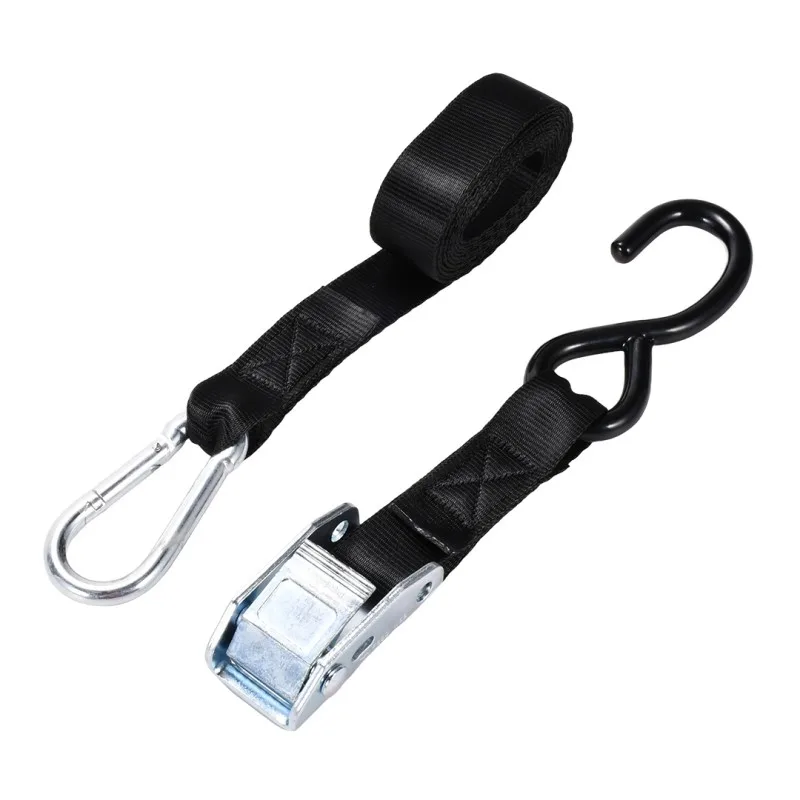 XLCBS002 - 1" Utility Cam Buckle Strap with M8 Carabiner - 1200 lbs BS - product image 2