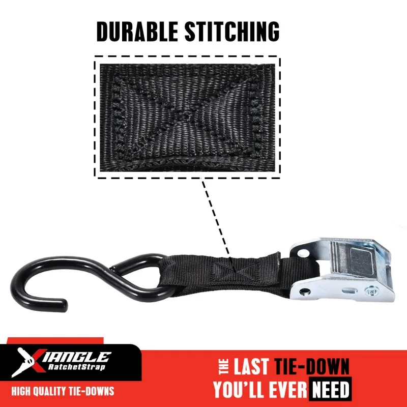 XLCBS002 - 1" Utility Cam Buckle Strap with M8 Carabiner - 1200 lbs BS - product image 3
